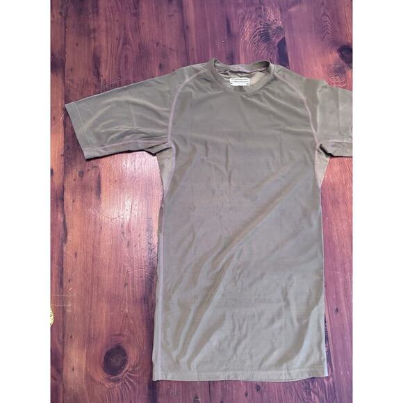 5.11 Tactical Brown Crew Neck Tight Mens Short Sleeve Size M Undergear NWT $65 - Picture 12 of 13